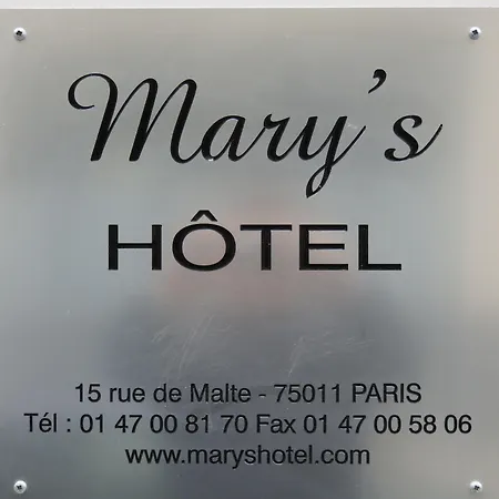 Hotel Mary's République